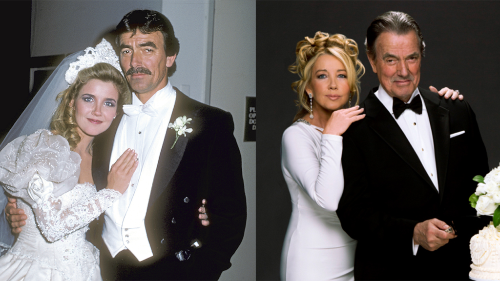 victor newman nikki newman then and now