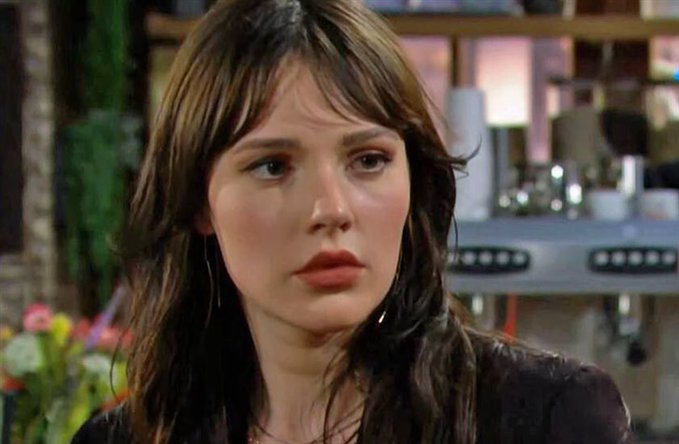 The Young and the Restless: Tessa Porter looks sad