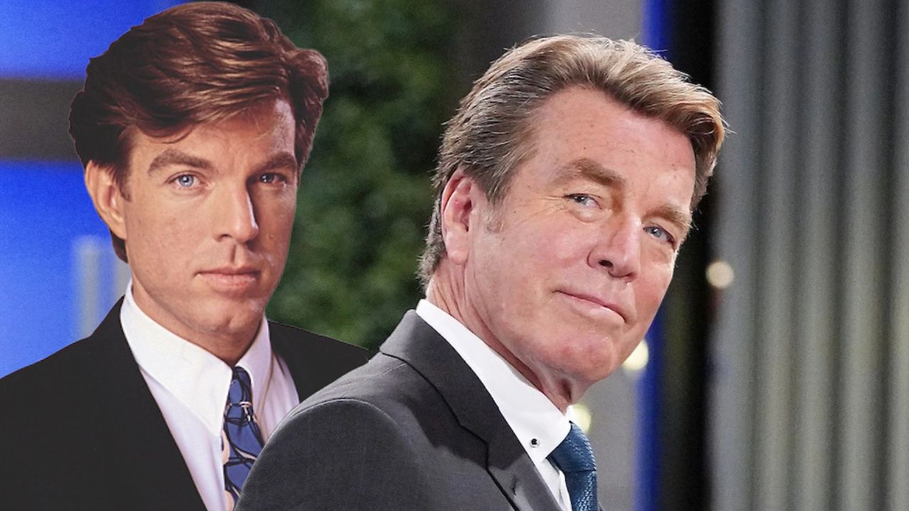 The Young and the Restless: Peter Bergman as a young man and at present