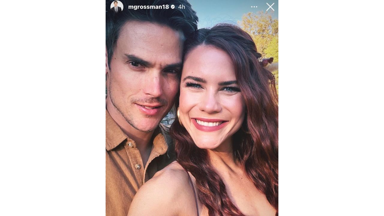 mark grossman and courtney hope in a relationship