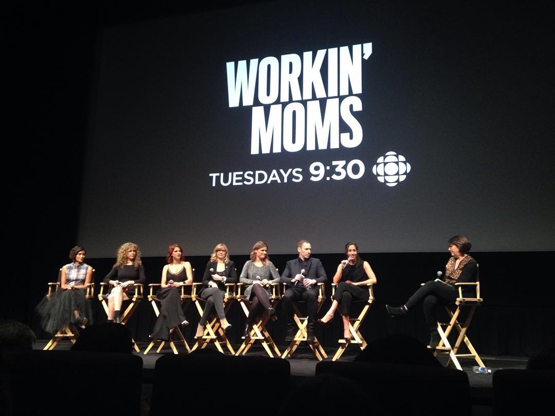Workin Moms cast in the premiere