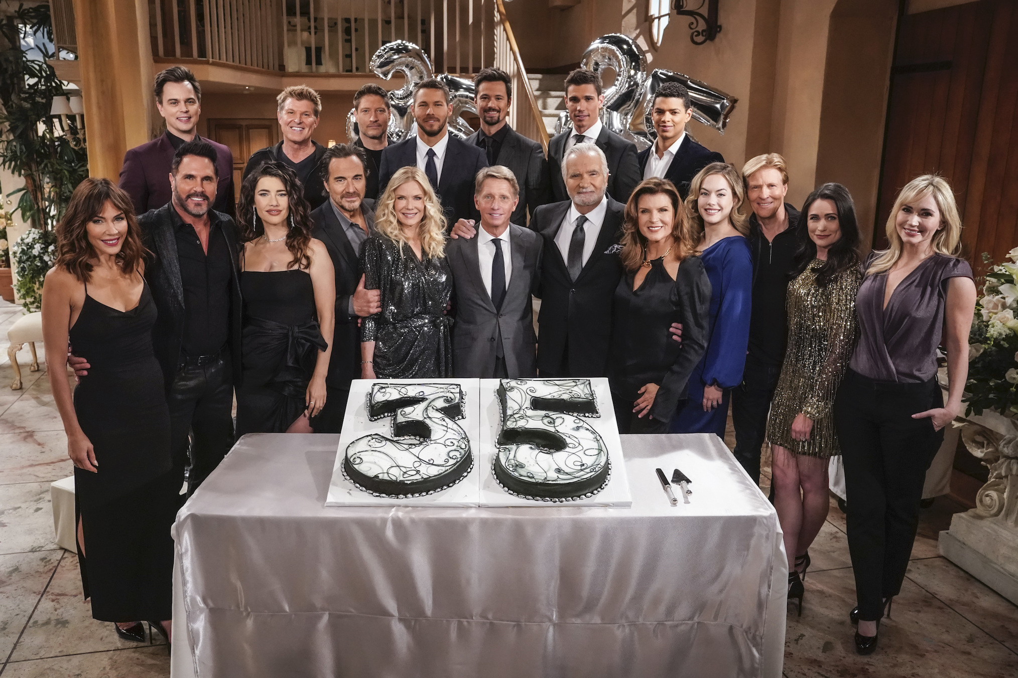 Bold and the Beautiful actors celebrating 35th anniversary of Sheila Carter's character