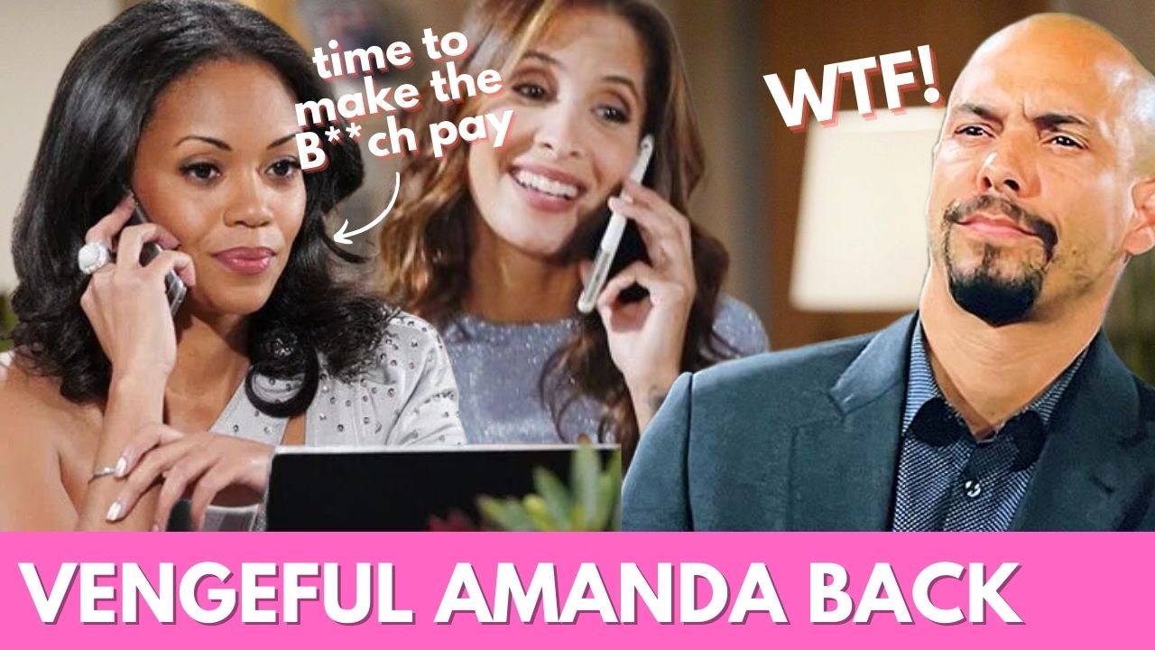 Amanda Sinclair (Mishael Morgan) returns to The Young and the Restless, teams up with Lily Winters against Devon Hamilton