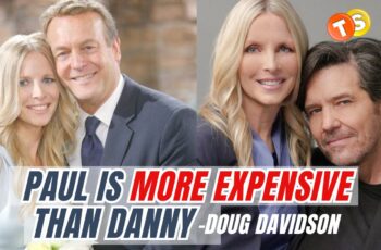 Left- Doug Davidson with Lauralee Bell, Right - Lauralee with Michael Damian