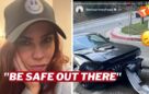 Y&R star Courtney Hope Car Crash