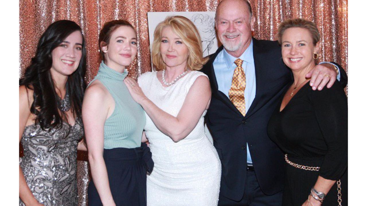 the young and the restless nikki newman melody thomas scott real life husband daughters